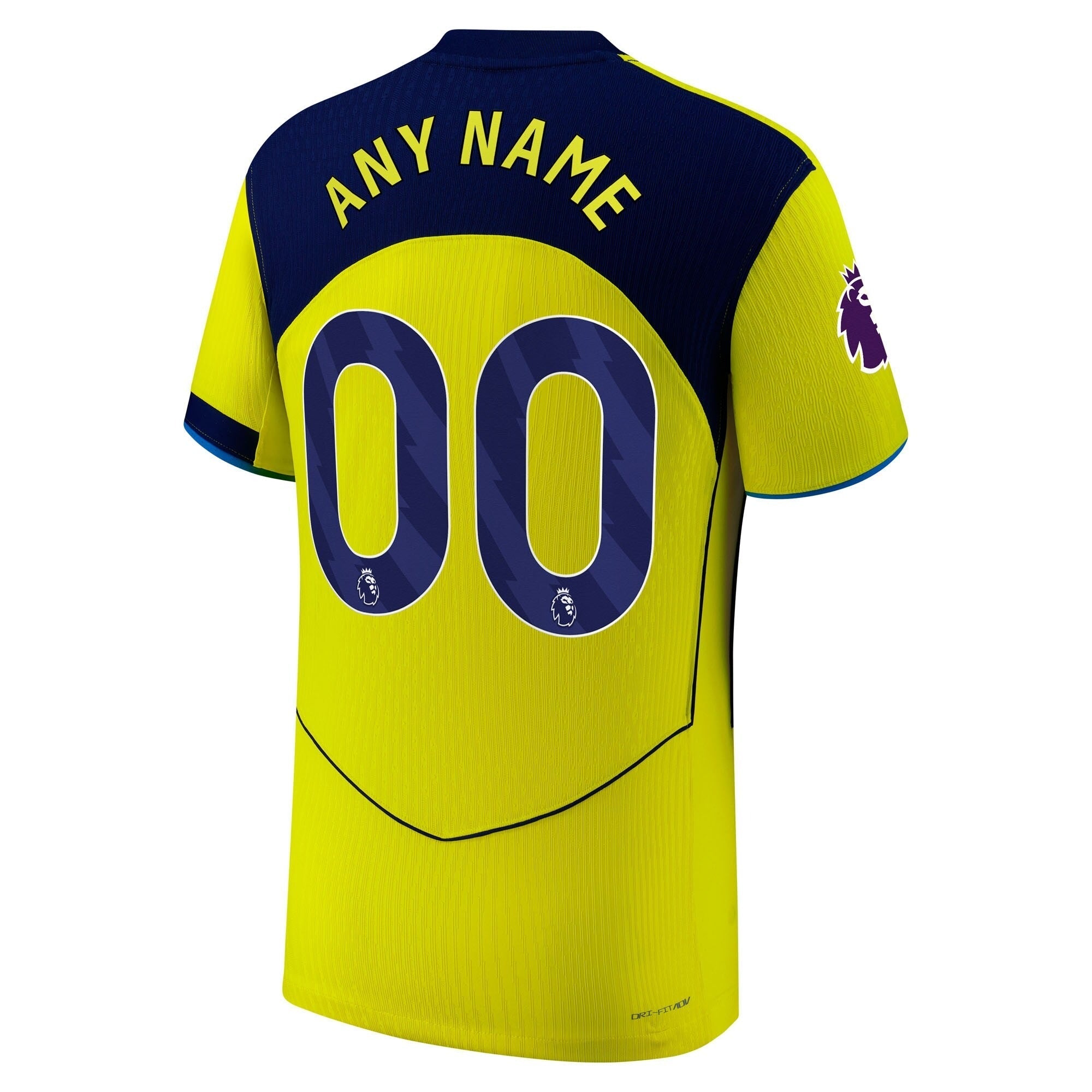 Tottenham Hotspur 2025/26 Third Customized Soccer Shirt - Yellow