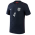 Tyler Adams USMNT 2026 Away Match Jersey Blue | Nike USA Soccer Jersey