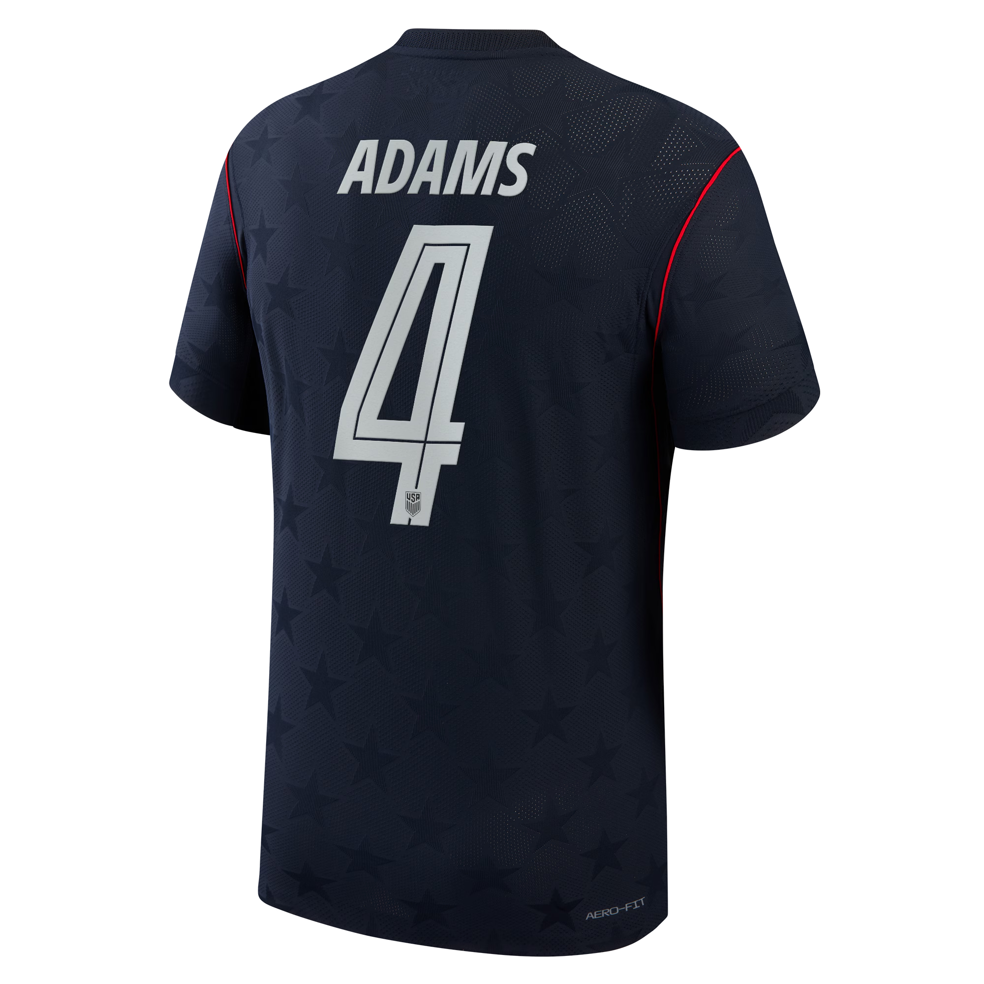 Tyler Adams USMNT 2026 Away Match Jersey Blue | Nike USA Soccer Jersey