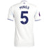 Tyrone Mings Aston Villa 2025/26 Third Player Soccer Shirt - White