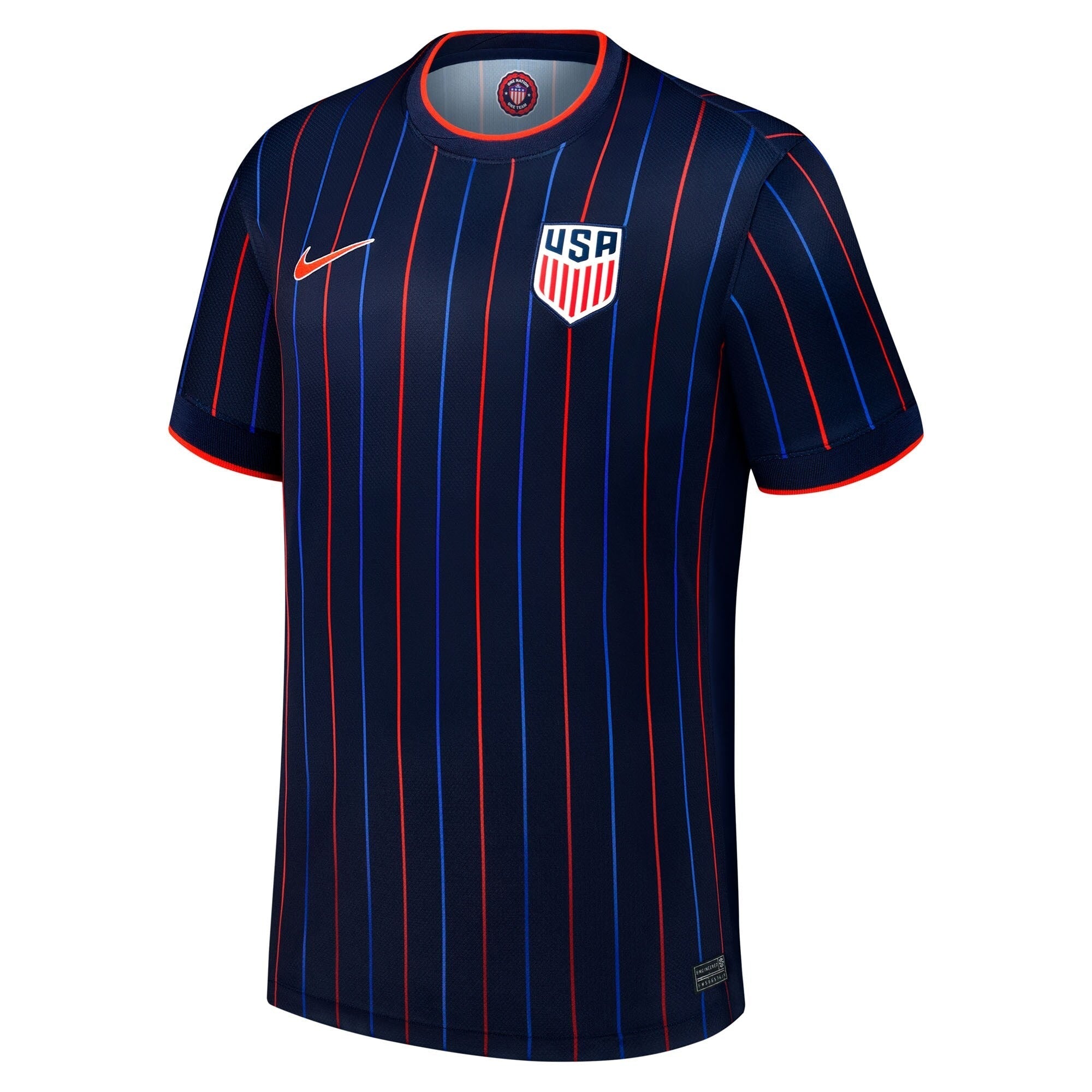 USMNT 2025 Away Custom Soccer Shirt - Navy