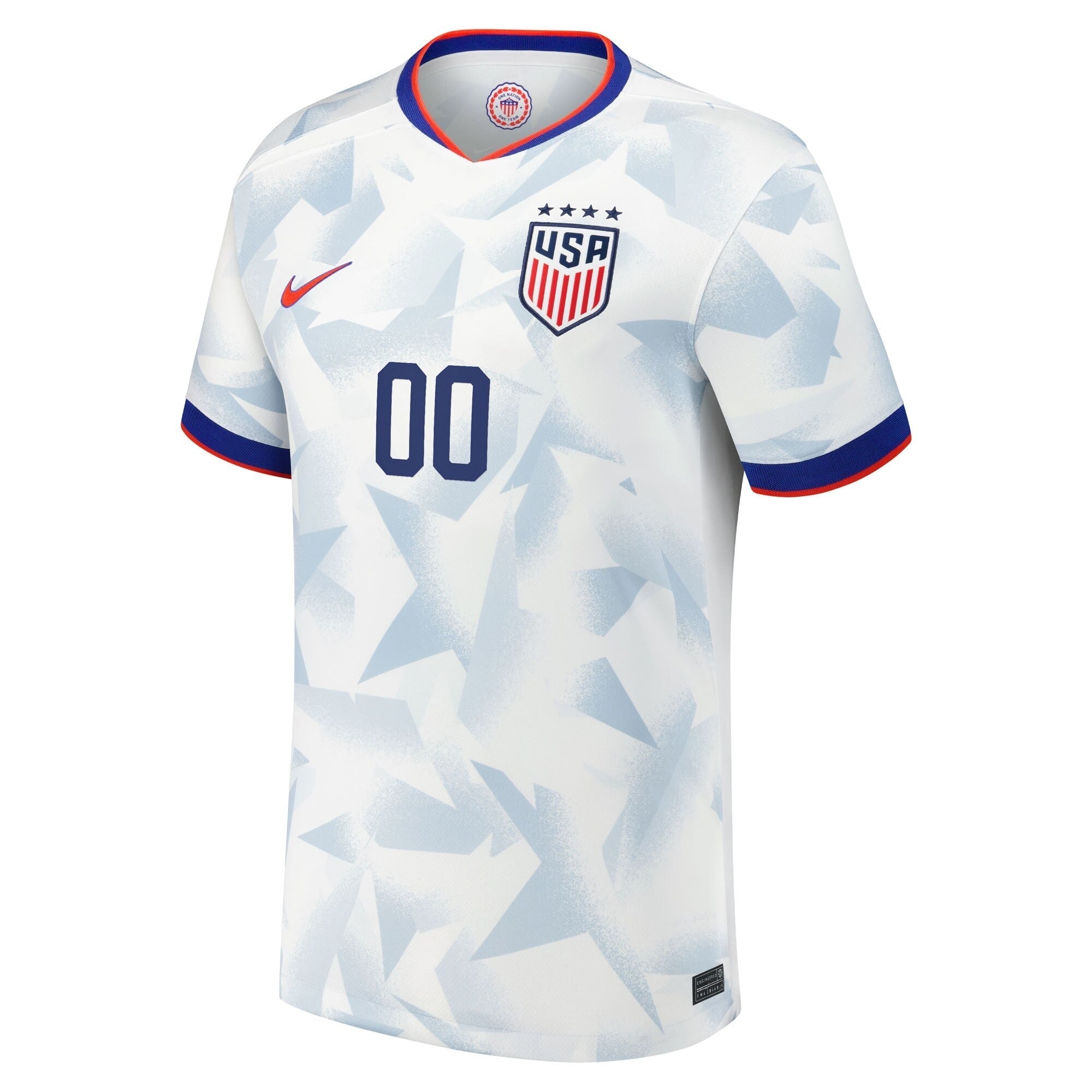 USWNT 2025 Home Pick-A-Player Custom Soccer Shirt - White