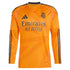 Vini Jr. Real Madrid 2024/25 Away Long Sleeve Player Soccer Shirt - Orange