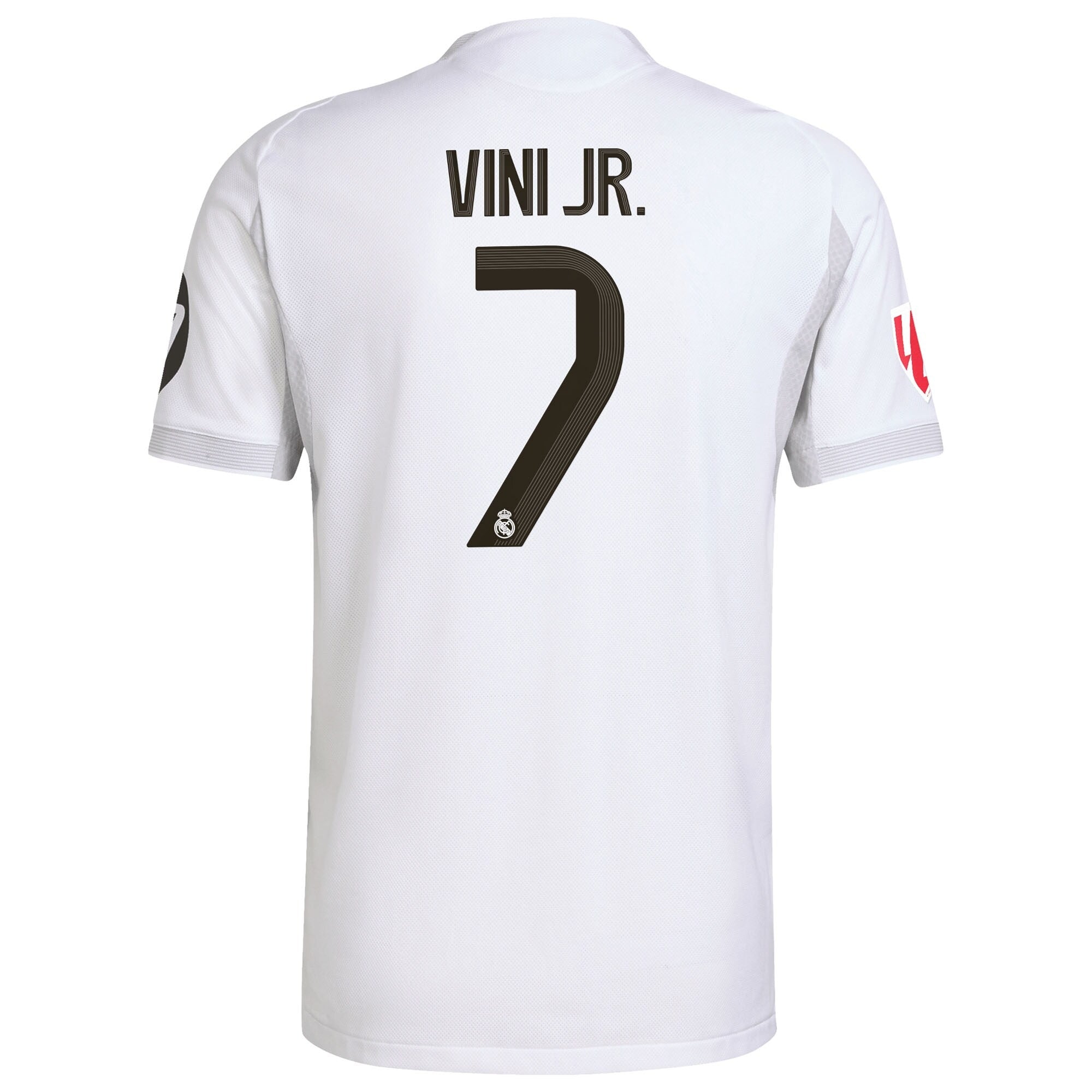 Vini Jr. Real Madrid 2025/26 Home Soccer Shirt - White