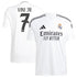Vini Jr. Real Madrid  2024/2025 Home Player Soccer Shirt - White