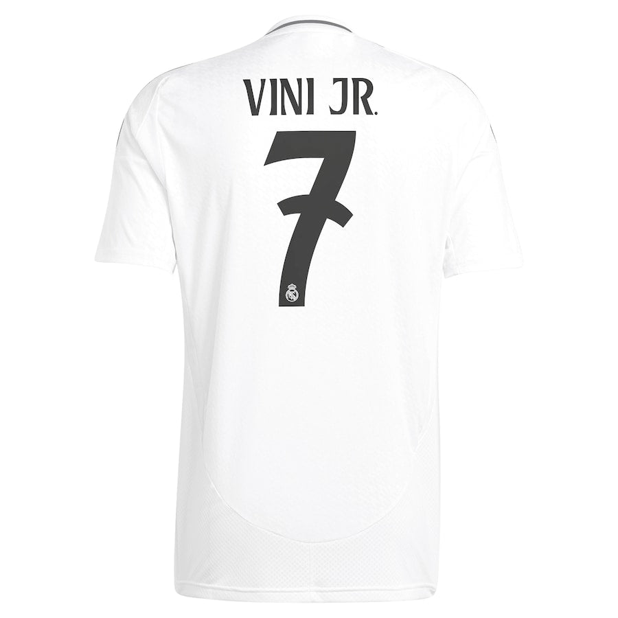 Vini Jr. Real Madrid  2024/2025 Home Player Soccer Shirt - White