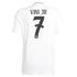 Vini Jr. Real Madrid  2024/2025 Home Player Soccer Shirt - White