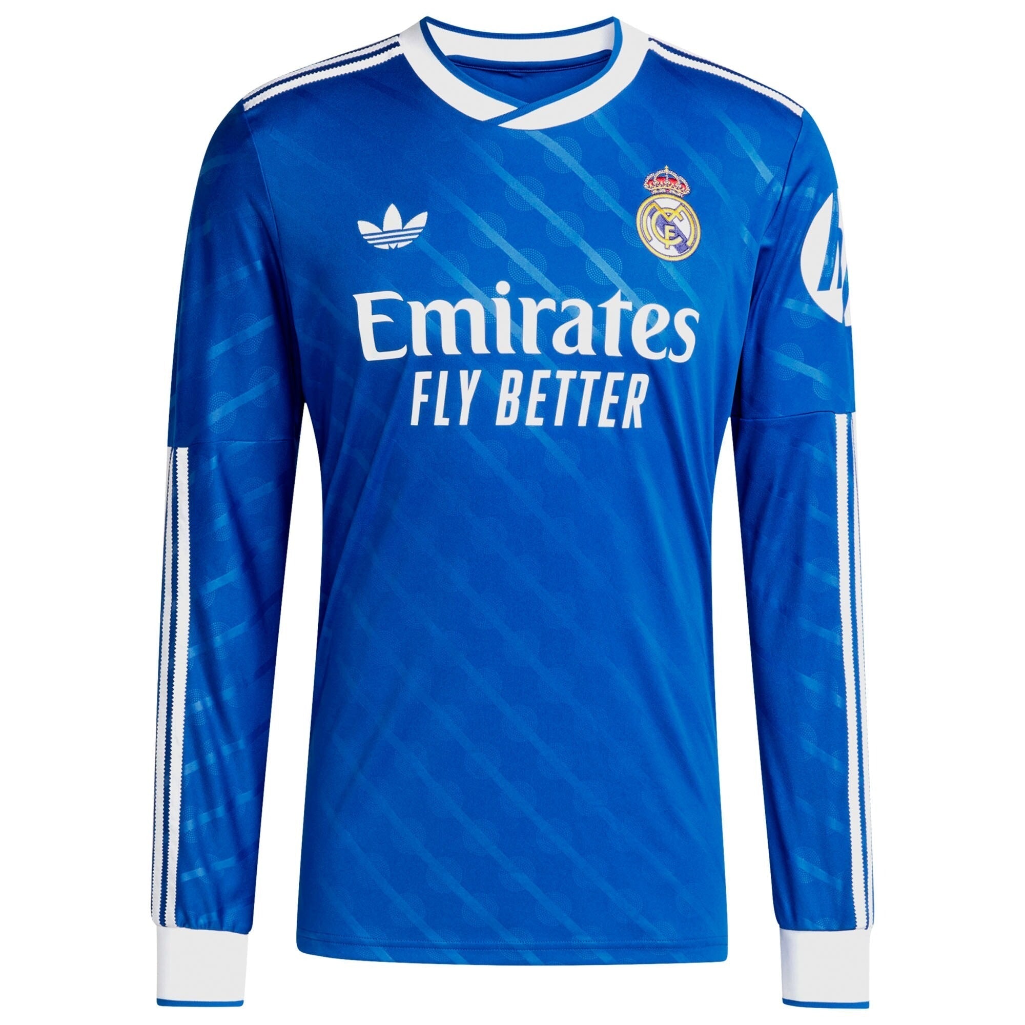 Vinicius Junior Real Madrid 2025/26 Third Long Sleeve Player Soccer Shirt - Blue