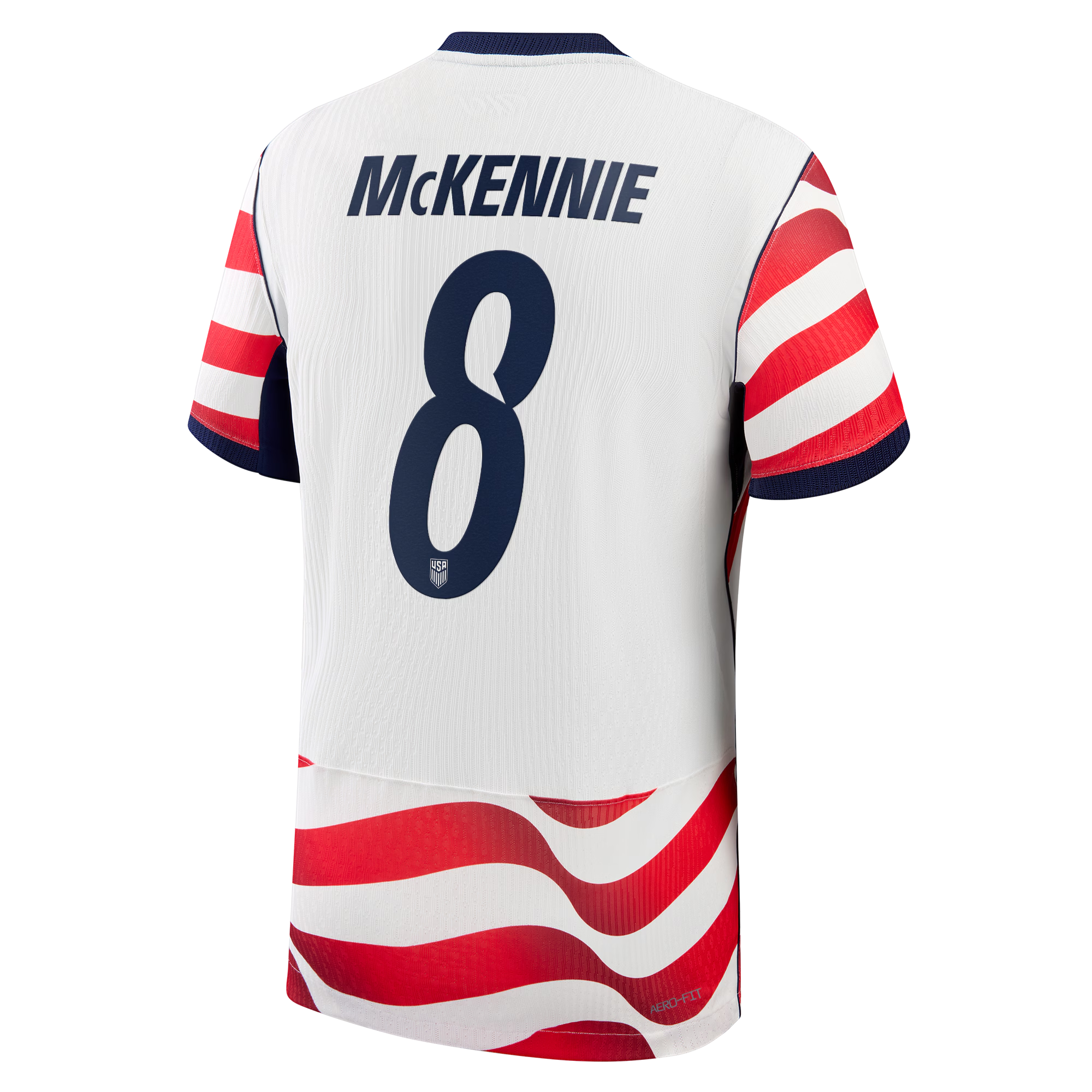 Weston McKennie USMNT 2026 Home Match Jersey White | Nike USA Soccer Jersey