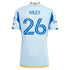 Caleb Wiley Atlanta United FC  2024 The Resurgens Kit Authentic Player Soccer Shirt - Light Blue