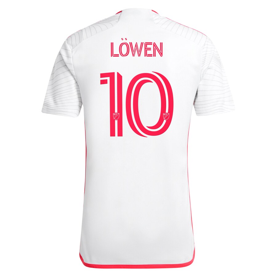 Eduard Löwen St. Louis City SC  2024 The Confluence Kit Player Soccer Shirt - White