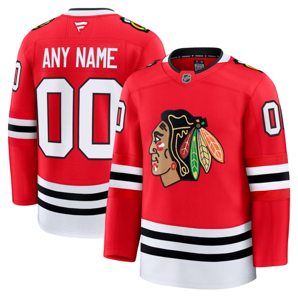 Hygo Shirts Fanatics Chicago Blackhawks Home Premium Jersey