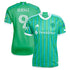 Raul Ruidiaz Seattle Sounders FC  2024 The Anniversary Kit Authentic Player Soccer Shirt – Green