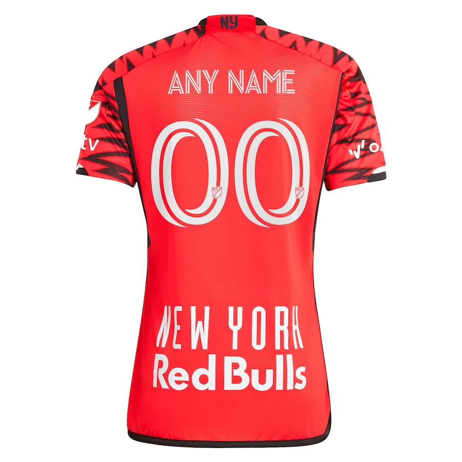 New York Red Bulls  2024 Legacy Authentic Customized Soccer Shirt – Red