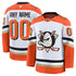Hygo Shirts Anaheim Ducks Fanatics Away Premium Custom Jersey - White