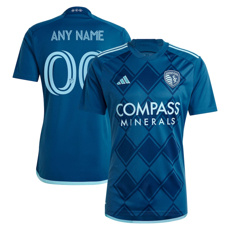 Sporting Kansas City  2024 Diamonds Our Forever Customized Soccer Shirt – Navy