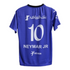 Back view of Al Hilal Neymar 2024-25 home Puma jersey in blue with number 10 and Neymar Jr name