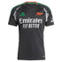 Arsenal Away Shirt 2024-25 with Rice 41 printing Soccer Shirt - Black