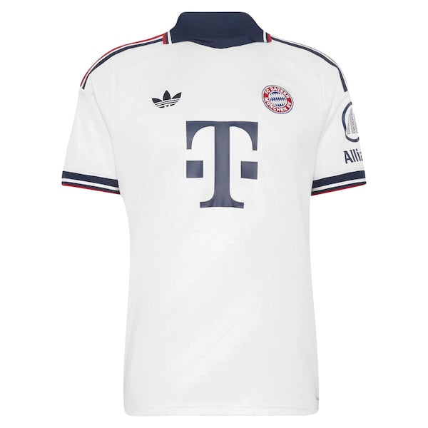 Michael Olise Bayern Munich adidas 2026/27 Away Replica Jersey - White
