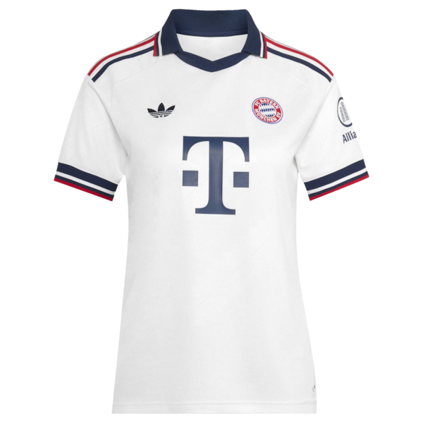 Joshua Kimmich Bayern Munich adidas Women's 2026/27 Away Replica Jersey - White