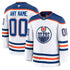 Hygo Shirts Edmonton Oilers Fanatics Away Premium Custom Jersey - White