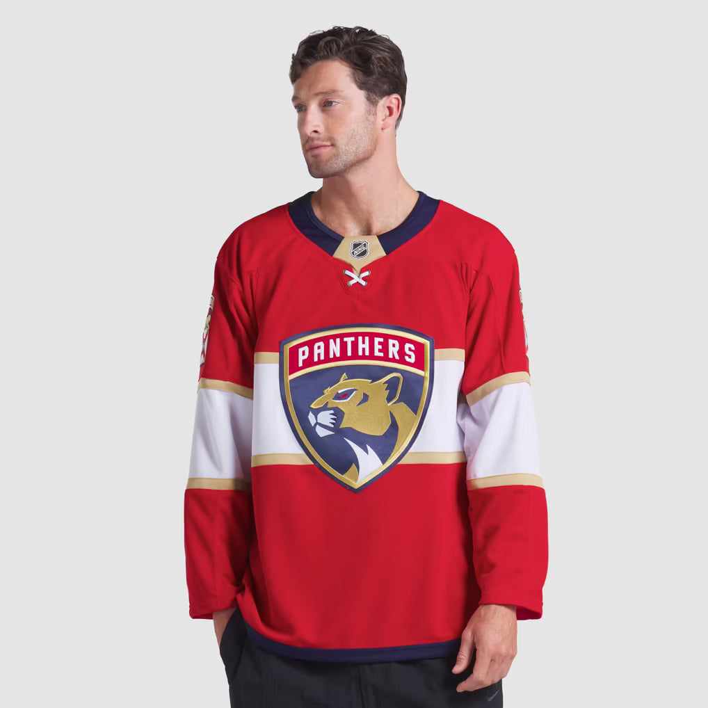 Hygo Shirts Florida Panthers Fanatics Home Premium Custom Jersey Red