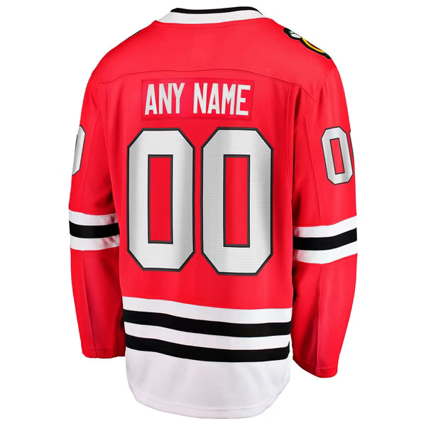 Hygo Shirts Chicago Blackhawks Fanatics Home Breakaway Jersey Red