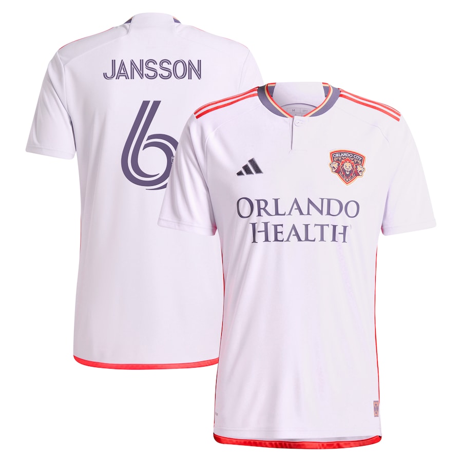 Robin Jansson Orlando City SC  2024 Legacy Kit Player Soccer Shirt – Purple