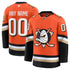 Hygo Shirts Anaheim Ducks Fanatics Home Premium Jersey Orange