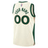 Boston Celtics  Unisex 2023/24 customized Swingman Shirt - White - City Edition