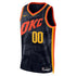 Oklahoma City Thunder  Unisex 2023/24 customized Swingman Shirt - Navy - City Edition