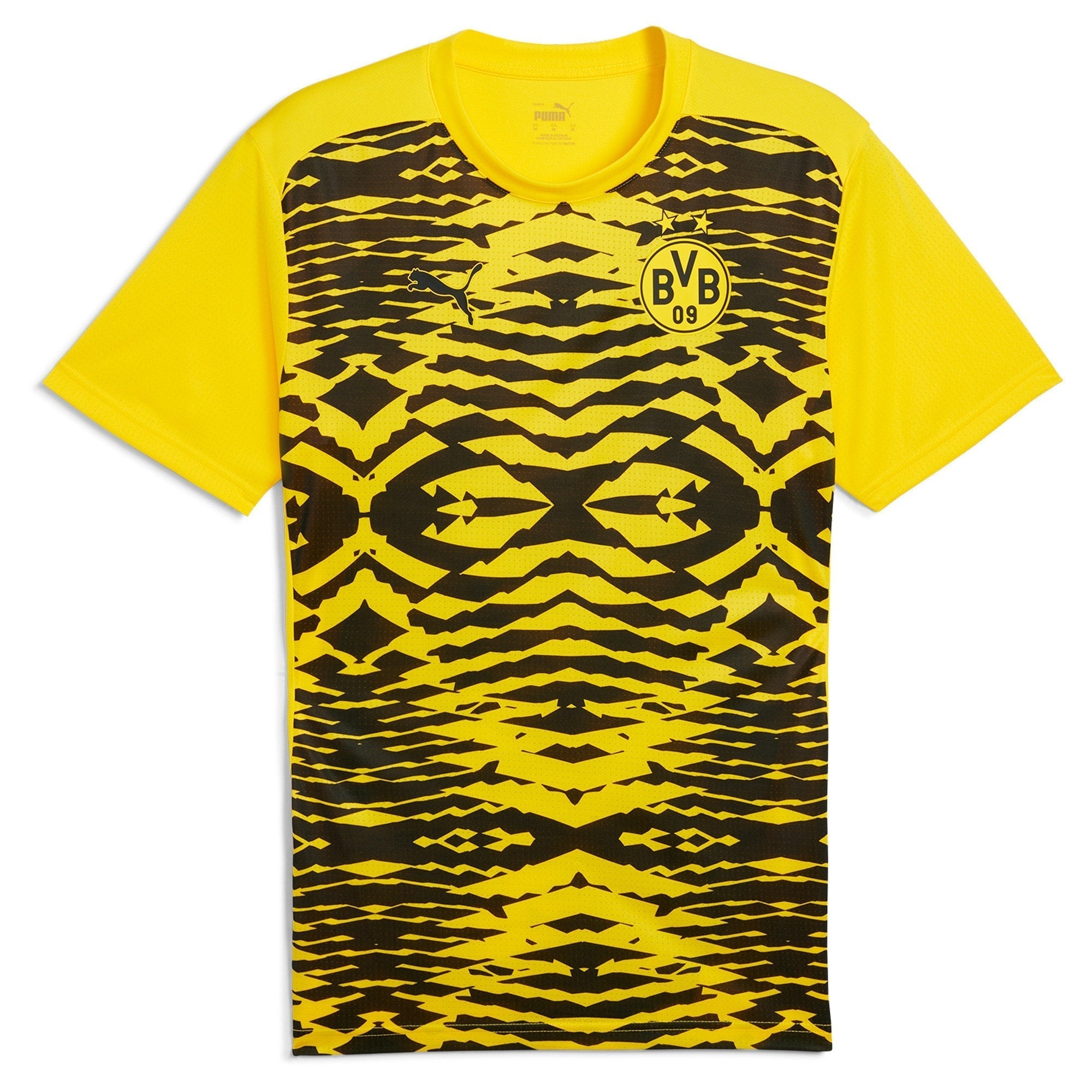 Borussia Dortmund Prematch Soccer Shirt - Yellow