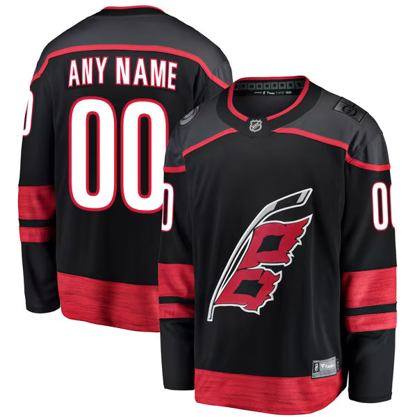 Hygo Shirts Carolina Hurricanes Fanatics Home Breakaway Custom Jersey
