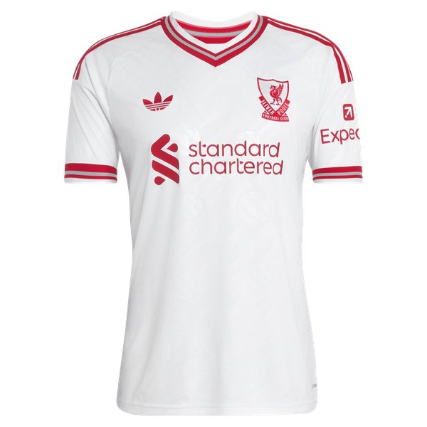 Liverpool adidas 2026/27 Away Replica Custom Jersey - White
