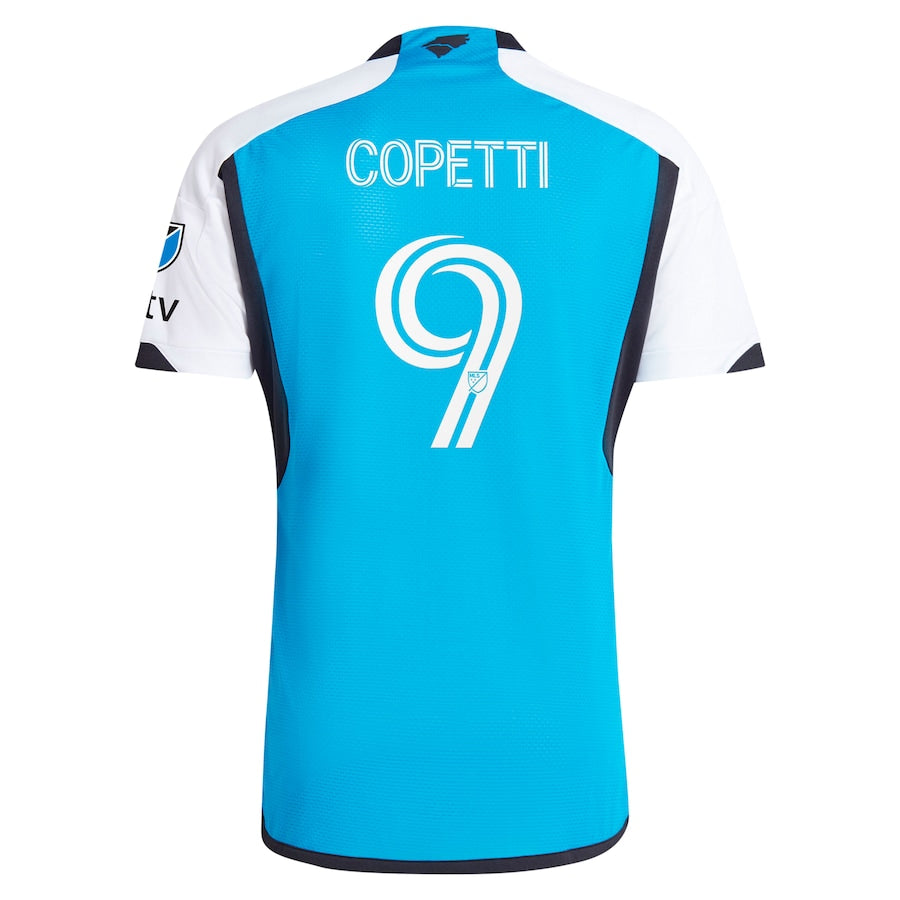 Enzo Copetti Charlotte FC  2024 The Carolina Kit: Explore Authentic Player Soccer Shirt - Blue