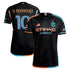 Santiago Rodríguez New York City FC  2024 24/7 Kit Authentic Player Soccer Shirt – Black