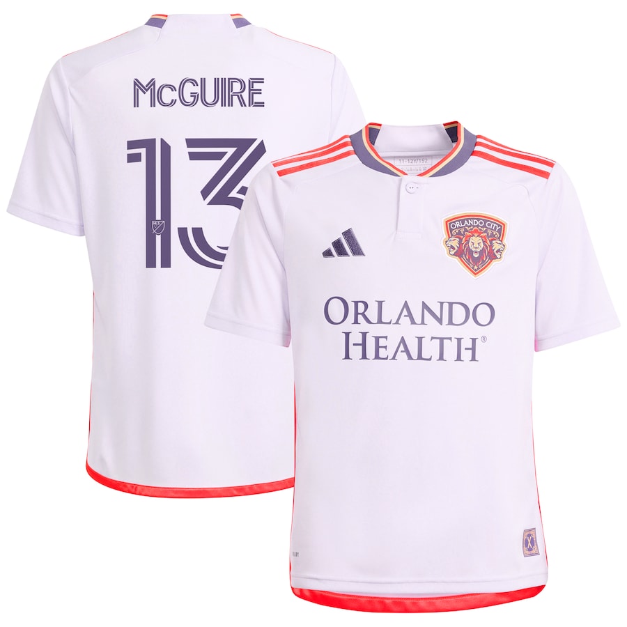 Duncan McGuire Orlando City SC  2024 Legacy Kit Player Soccer Shirt – Purple