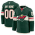 Hygo Shirts Fanatics Minnesota Wild Home Premium Jersey Green