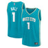 LaMelo Ball Charlotte Hornets Fanatics Branded unisex 2023/24 Fast Break Shirt - Teal - City Edition