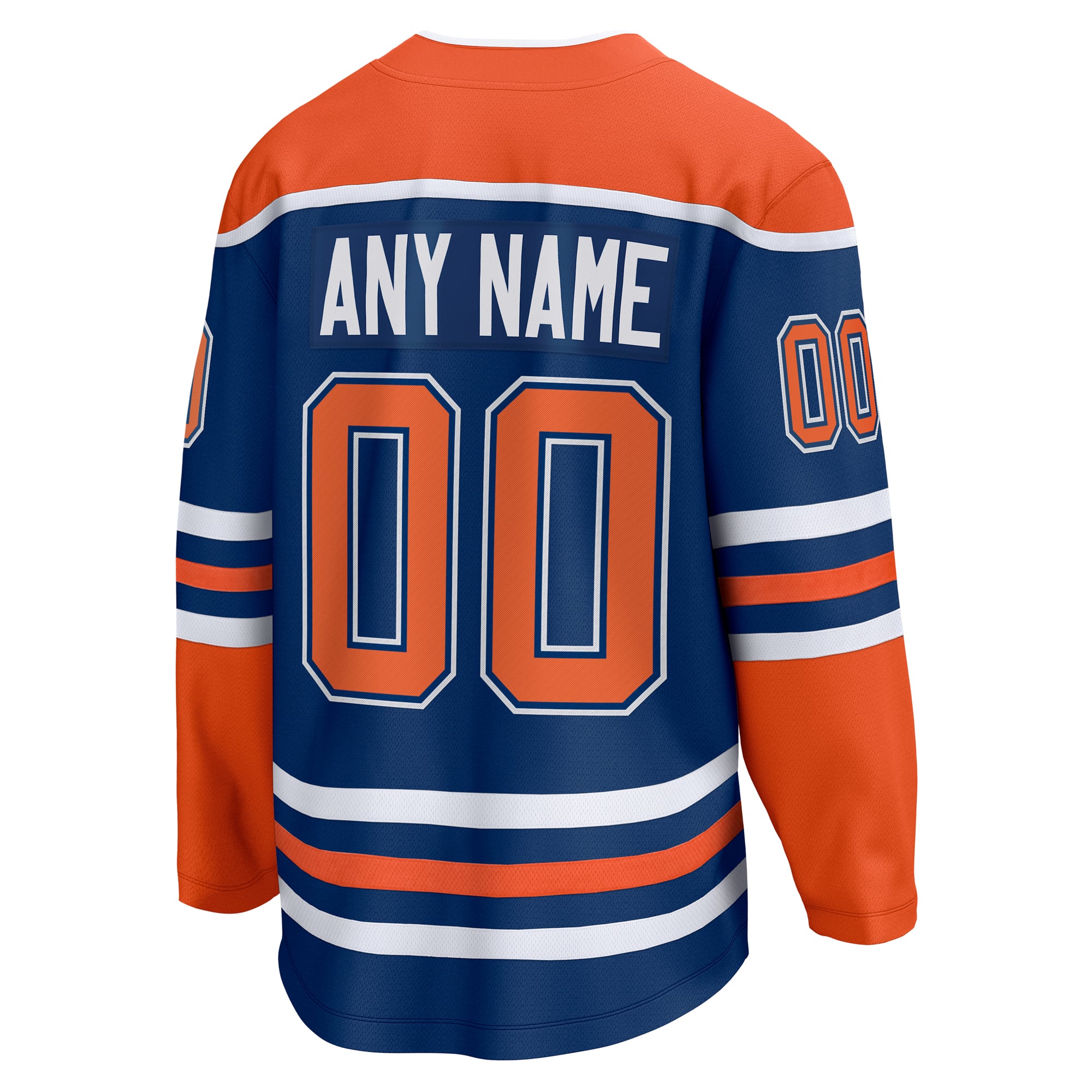 Hygo Shirts Edmonton Oilers Fanatics Home Breakaway Custom Jersey