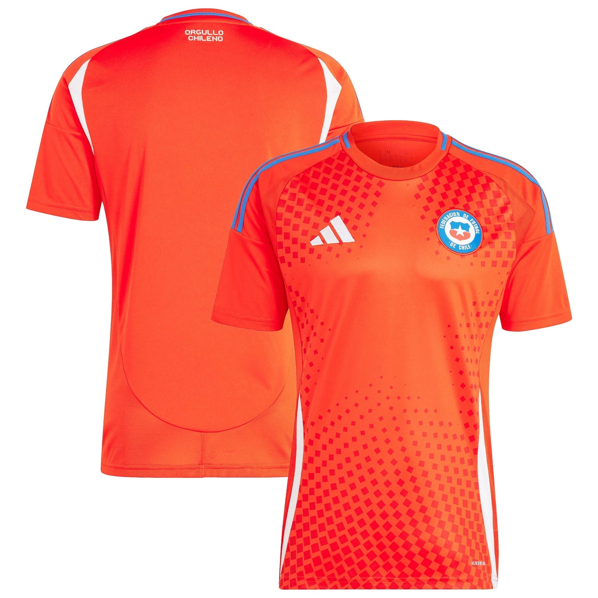 Chile  Home Shirt 2024 Customized Soccer Shirt - Orange