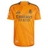 adidas Cristiano Ronaldo 2025 Real Madrid jersey in orange with Emirates Fly Better logo