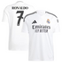 adidas Cristiano Ronaldo Real Madrid jersey 2025 white football shirt with black logo and number 7