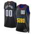 Denver Nuggets  Unisex 2023/24 customized Swingman Shirt - Black - City Edition