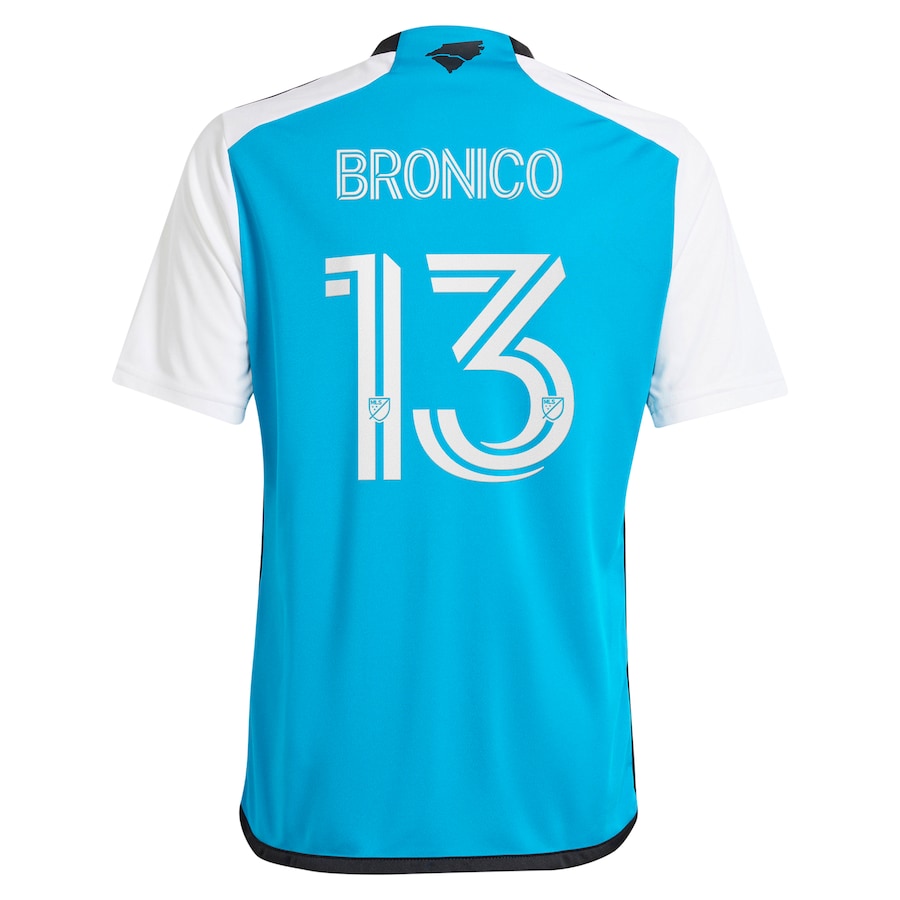 Brandt Bronico Charlotte FC  2024 The Carolina Kit: Explore Player Soccer Shirt - Blue