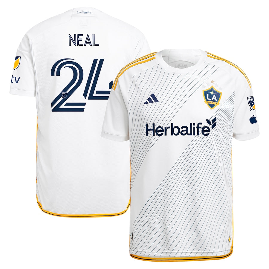 Jalen Neal LA Galaxy  2024 Angeleno Kit Authentic Player Soccer Shirt - White