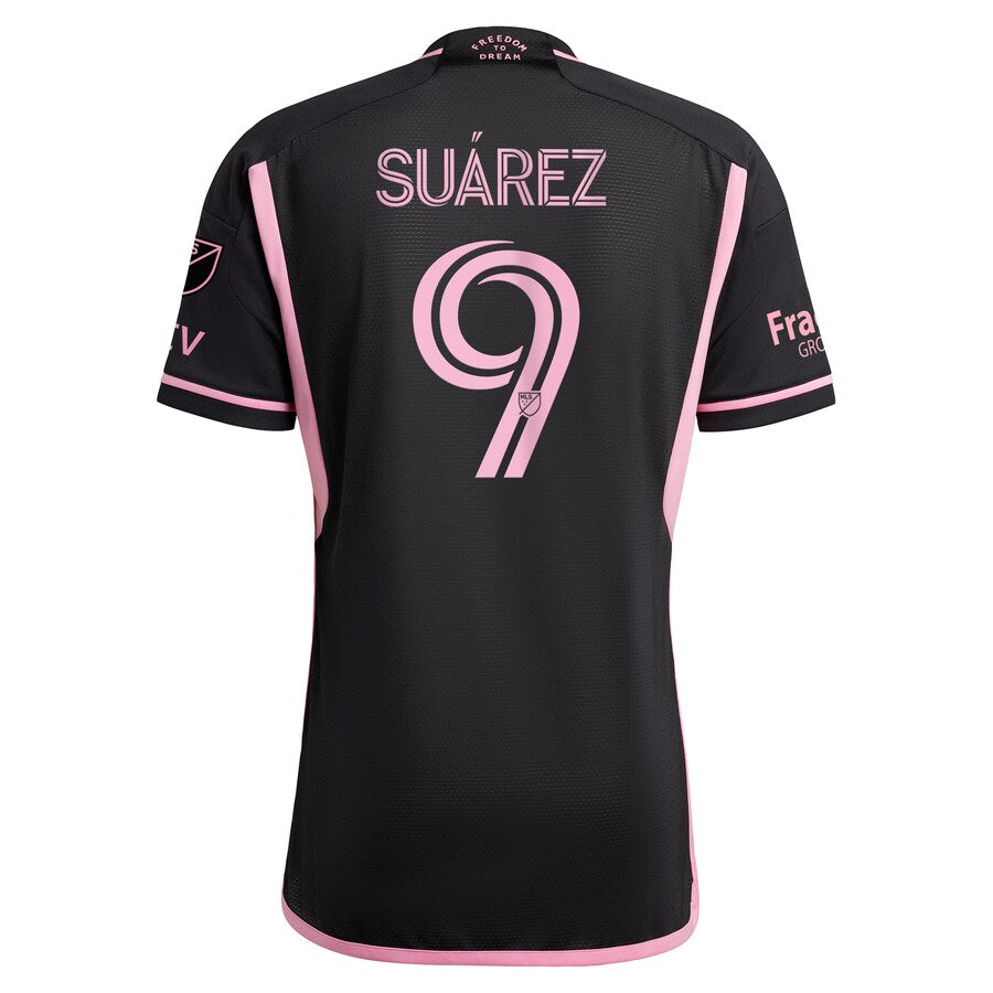 Luis Suárez Inter Miami CF  2024 La Noche Authentic Player Soccer Shirt - Black