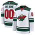 Hygo Shirts Fanatics Minnesota Wild Away Custom Jersey - White