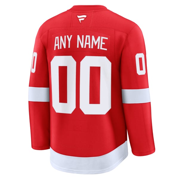 Hygo Shirts Detroit Red Wings Fanatics Home Premium Custom Jersey