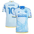 Thiago Almada Atlanta United FC  2024 The Resurgens Kit Authentic Player Soccer Shirt - Light Blue
